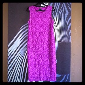 Pink Maternity Pull On Dress